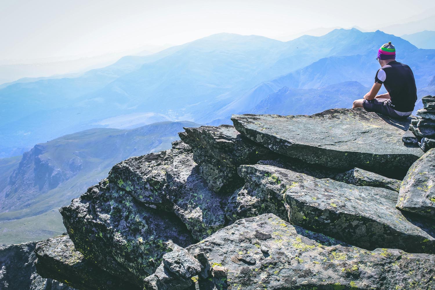 photo of mountains and rock layers