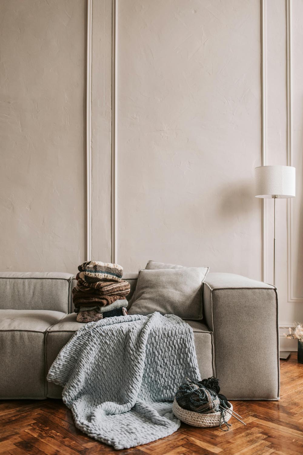 A minimalist apartment, symbolizing coexistence and emotional tension in Maryland and DC.